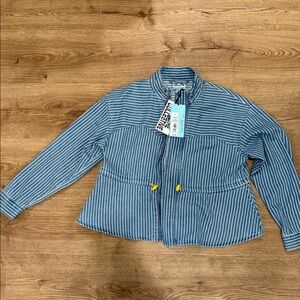 Future Collective  Striped Utility Jacket